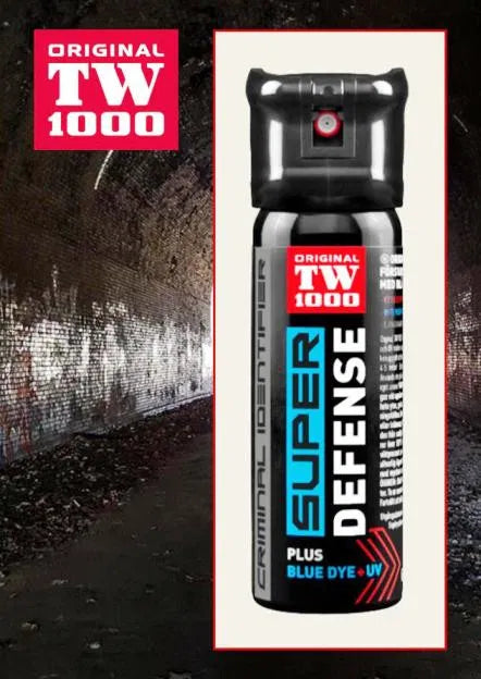 Försvarsspray med UV | TIW Super Defense